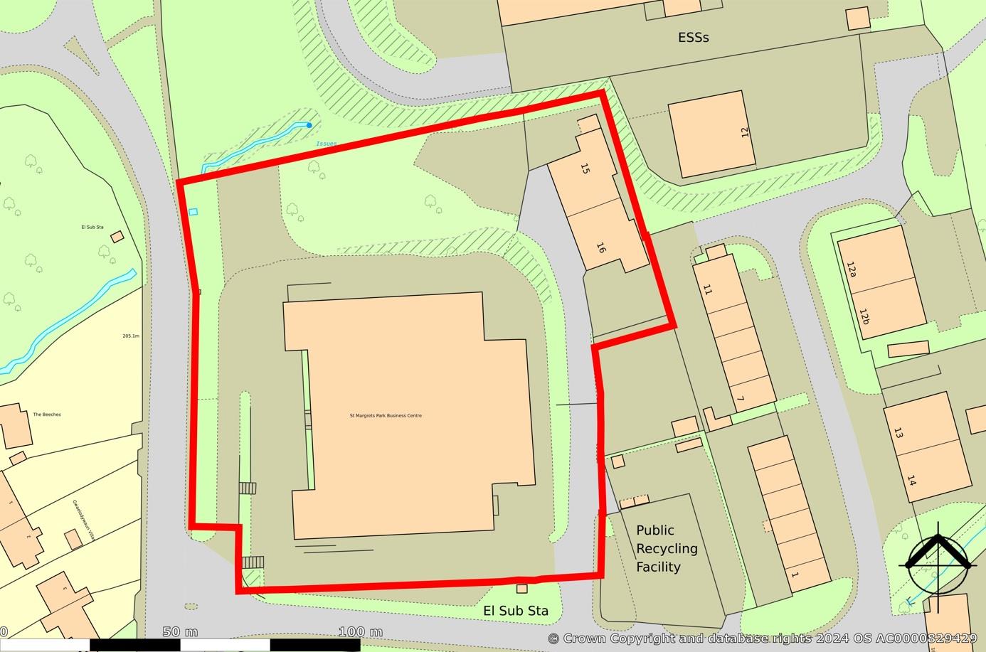 Floorplan for Suite 3, St Margarets Park, Aberbargoed